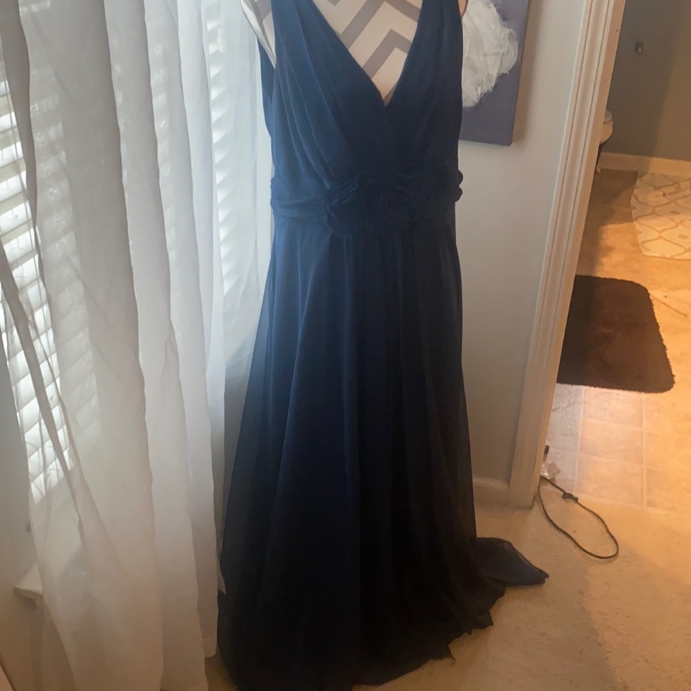 Blue gown